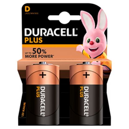 Picture of Duracell Box D MN1300 Plus Power 2pk x10